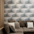 TV background modern 3d effect geometric wallpaper